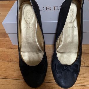 J. Crew Kerrington Leather Ballet Flats